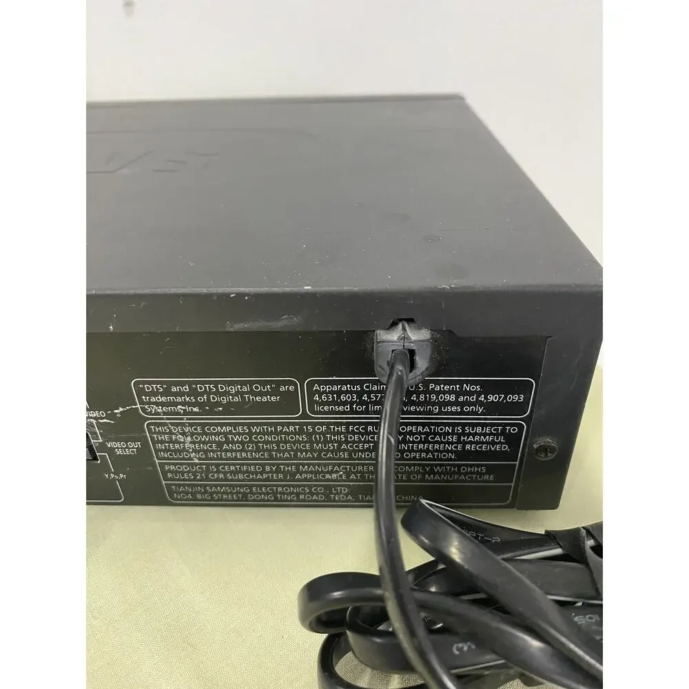 Samsung DVD Player Model No. DVD-M101XAA